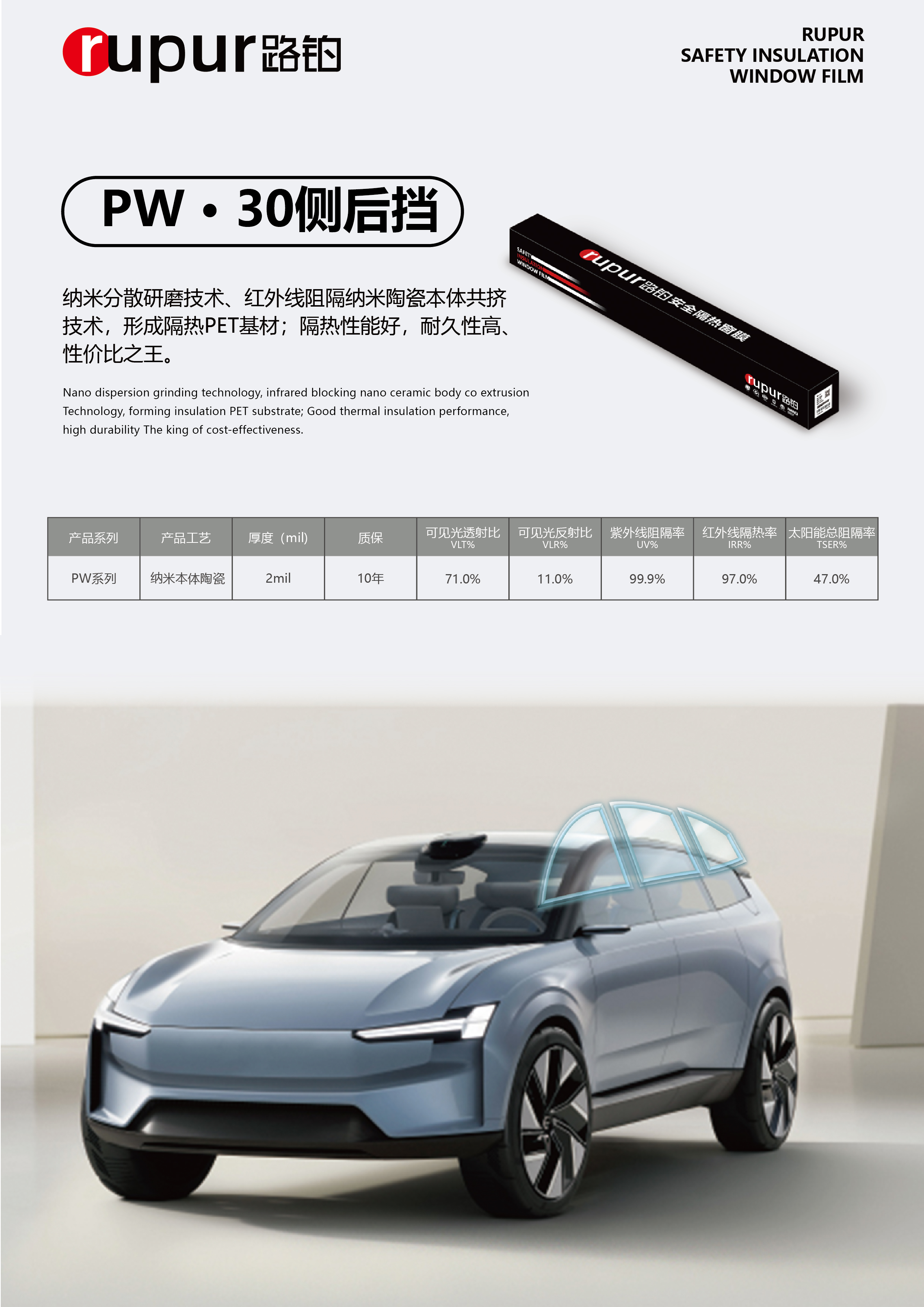 PW30侧后挡